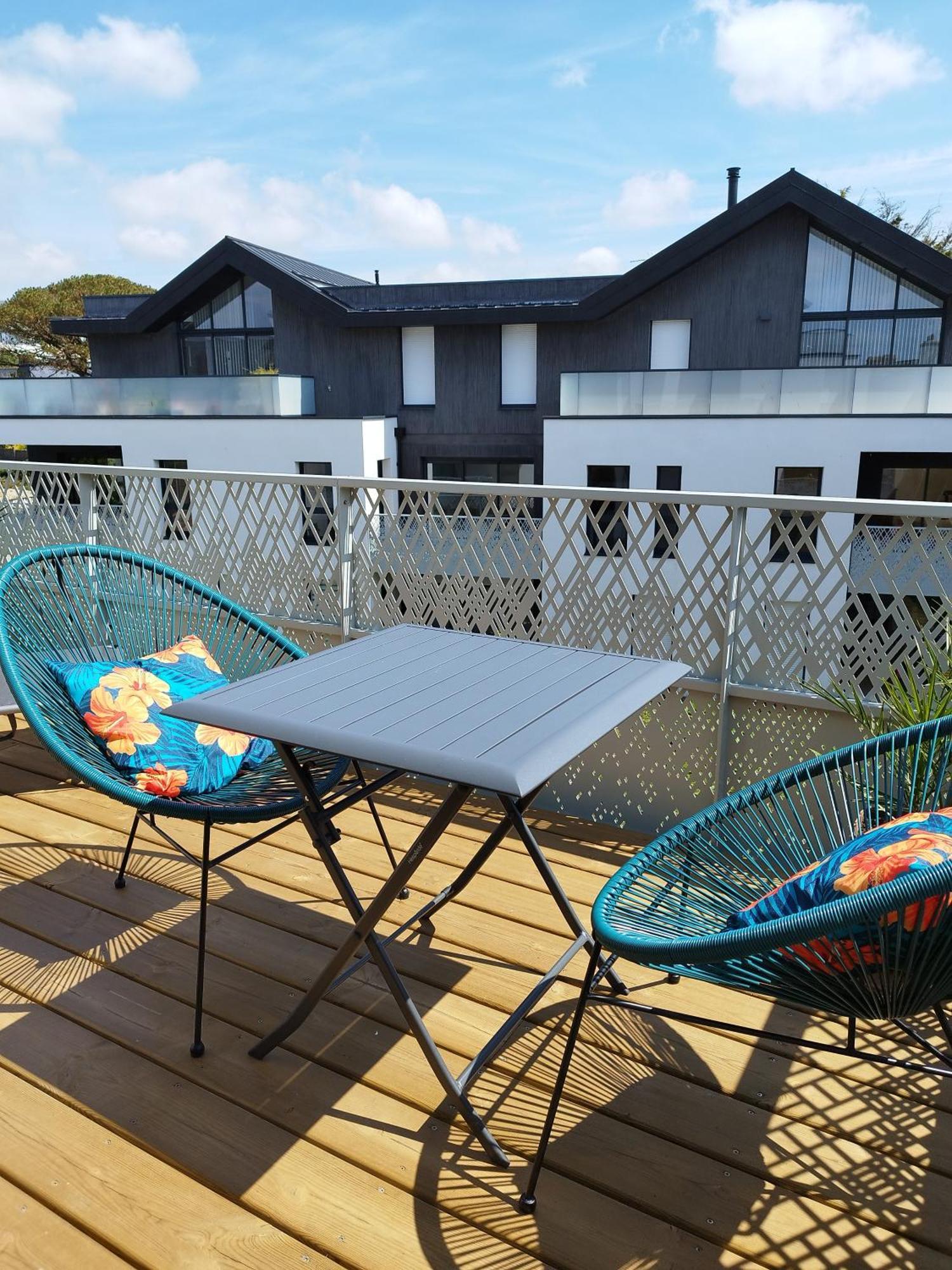 Les Reflets De Rivage Avec Garage Privatif - 350M Plage Concarneau Exterior foto